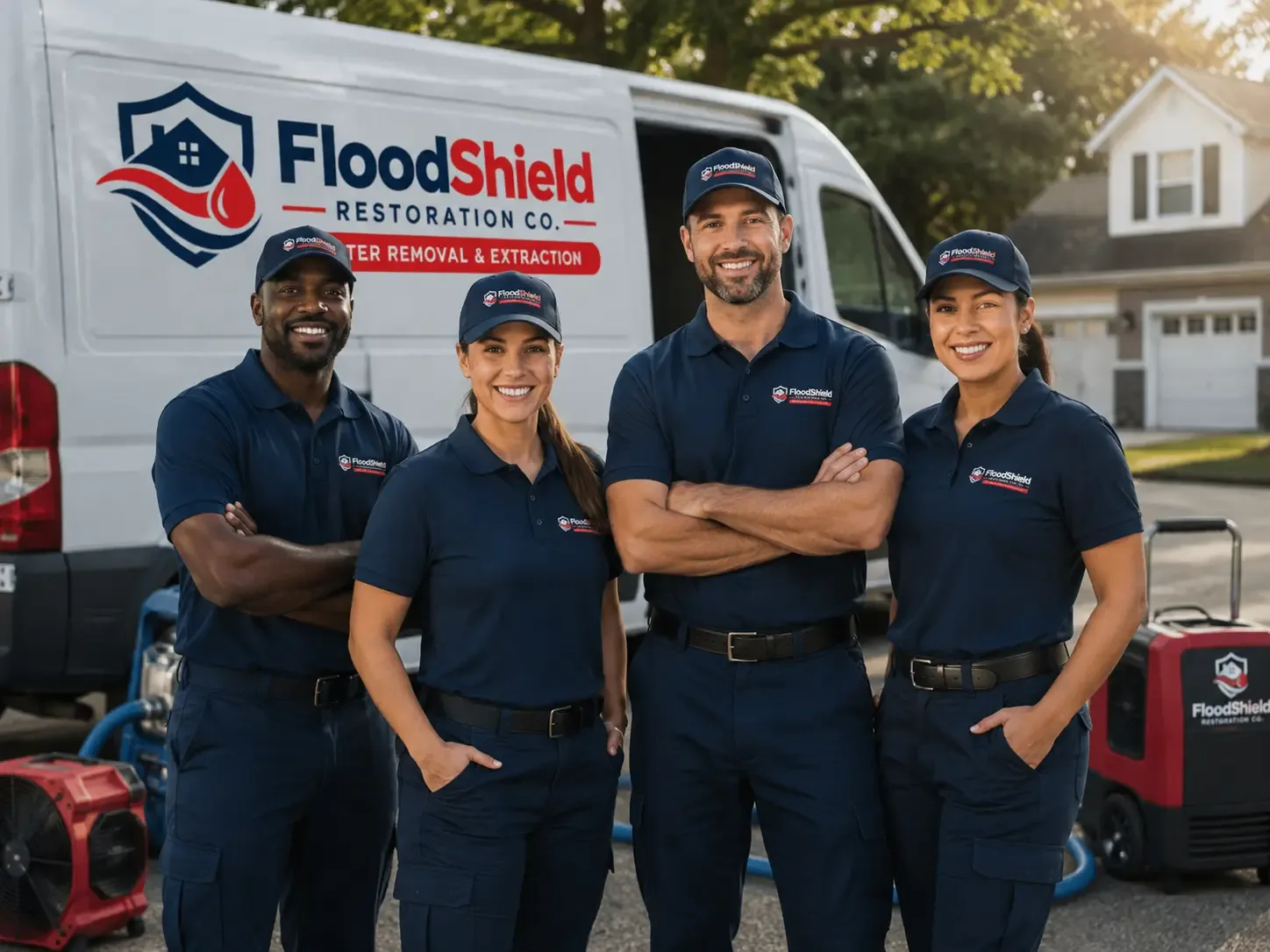 Flood Damage Restoration company in Sebastopol, MS